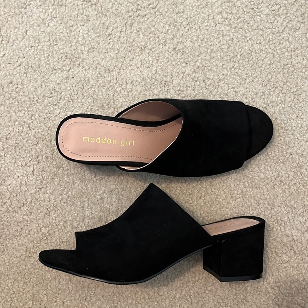 Black heels